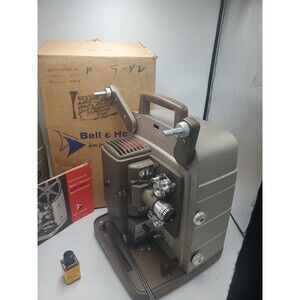 Vtg Bell & Howell Monterey Design 8MM Projector Movie Film 253 R Original Box